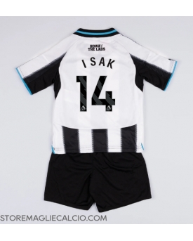 Newcastle United Alexander Isak #14 Maglia Gara Casa Repliche 2025-26 Bambino